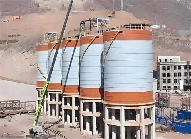 茄子河高架钢板仓